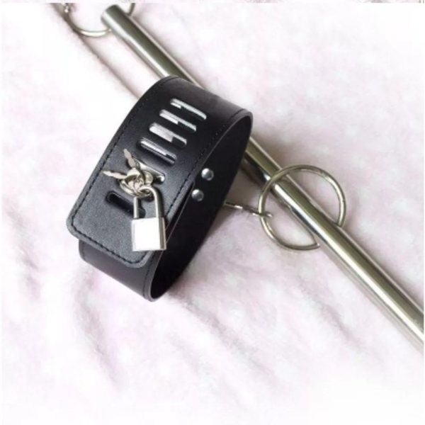 Metal attached Neck and hand cuff - Image 10
