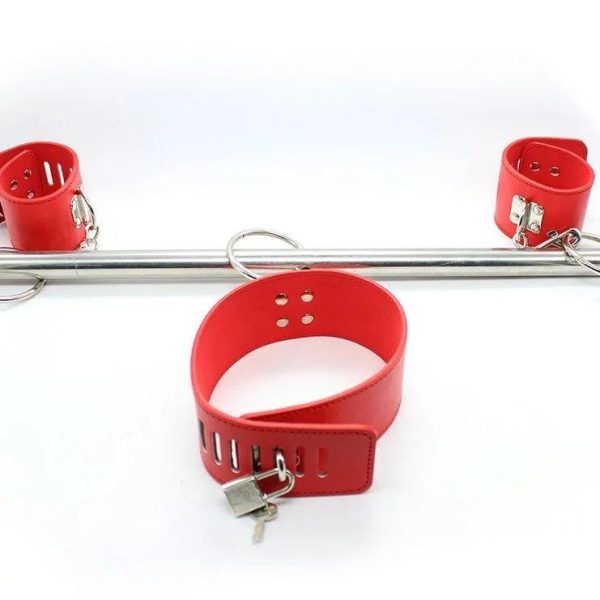 Metal attached Neck and hand cuff - Image 3