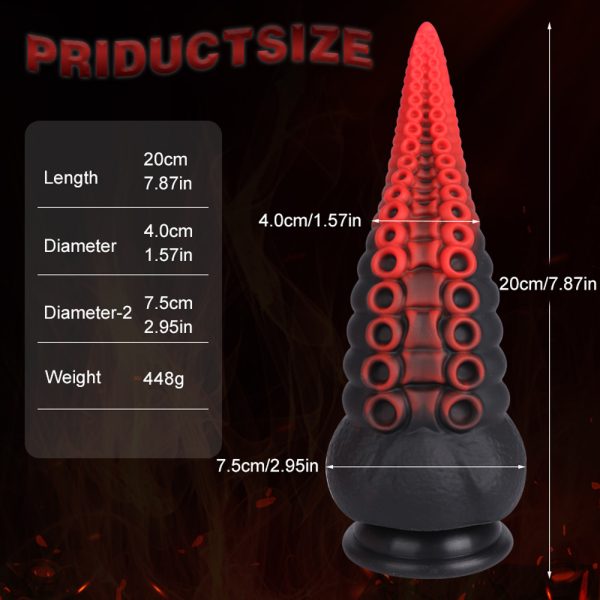 Red Octopus Dildo - Image 2