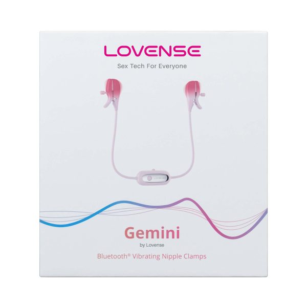Lovense Gemini Vibrating Nipple Clamps - Image 1