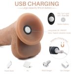 Remote Controlled Croods 2 in 1 Vibrating Dildo - Image 8