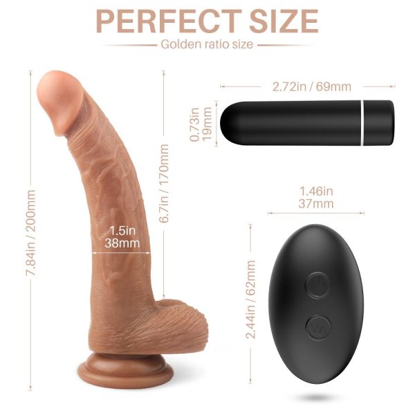 Remote Controlled Croods 2 in 1 Vibrating Dildo - Image 9